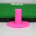 thumbnail image 1 of 10Pcs/Lot Rubber Golf Tees Golf Tee Holder-Golf Tee Ball Stud Golf Mat Training Tools Golfer Accessories Pink, 1 of 6