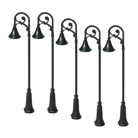 

5 Pieces Mini Miniature Street Light Model Lighting Accessories 1:100
