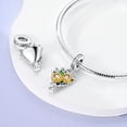thumbnail image 5 of MULA Original Christmas Flowers Insects Butterflies Lucky 925 Sterling Silver DIY Charms 5A Zircon fit Charms Bracelets for Women Jewelry, 5 of 6