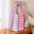 thumbnail image 4 of Wanfds Sac Fourre-Tout pour Femmes Sac Fourre-Tout Polyester (Violet), 4 of 6