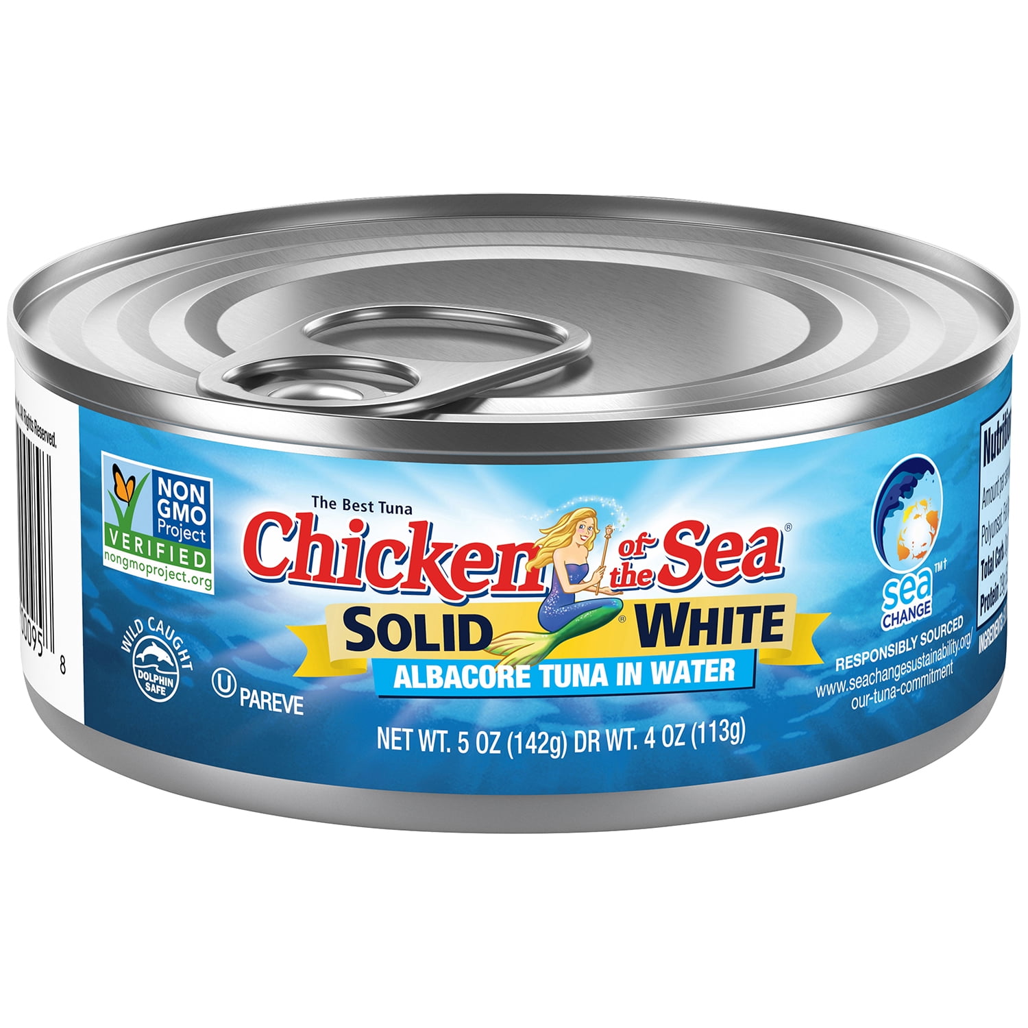Chicken of the Sea Solid White Albacore Tuna in Water, 5 oz