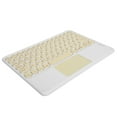 thumbnail image 1 of Clavier, Clavier Portable Universel Slim 10 Pouces, Clavier Rechargeable Multi-Appareils avec Pavé Tactile pour /iOS/, 1 of 8