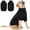 Black, variant on 1PC Thermal Dog Sweater with Turtleneck - Winter Knitted Coat for Dogs, Warm Pet Clothing for Cold Weather Indoor Outdoor Activities, Light Purple XS