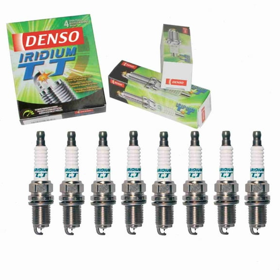 8 pc DENSO Iridium TT Spark Plugs compatible with Lexus LS430 4.3L V8 2001-2006
