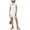 white, variant on Michael Kors Womens Embroidered Mesh Bodycon Dress, White, 2
