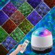 thumbnail image 5 of Proyector LED de luz nocturna con cielo de fuego, proyector de música, proyector infantil de luz nocturna con ondas de bebé, con Bluetooth, dormitorio, control remoto, Navidad, fiesta, 5 of 5