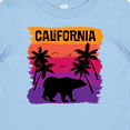 thumbnail image 4 of Inktastic California Sunset Vacation Beach Girls Baby T-Shirt, 4 of 5