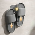 thumbnail image 4 of Matoen Non-Drill No-Trace Bathroom Slipper Rack - Quick Install Shoe Holder Organizer for Wall/Door (Holds 1 Pairs), 4 of 6