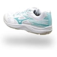 thumbnail image 4 of Mizuno Stealth Star Jr NB Chaussures de Netball pour Enfant, Wht/AngelBlue/Ncloud, 4 of 4