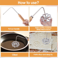 thumbnail image 4 of Rosettes Timbale Set, Lotus Flower Bunuelos Cookie Maker Mold, 4 of 5