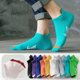 thumbnail image 2 of 5 pares de calcetines tobilleros con letras de Color sólido a la moda de verano para hombre, calcetines cortos transpirables de malla elástica de alta calidad para hombre Tan Jianjun unisex, 2 of 2