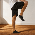 thumbnail image 4 of WANDER Merino Wool Ankle Socks 3 Pairs Cushioned Sweat-Wicking No Show Socks For Running & Hiking, 4 of 6