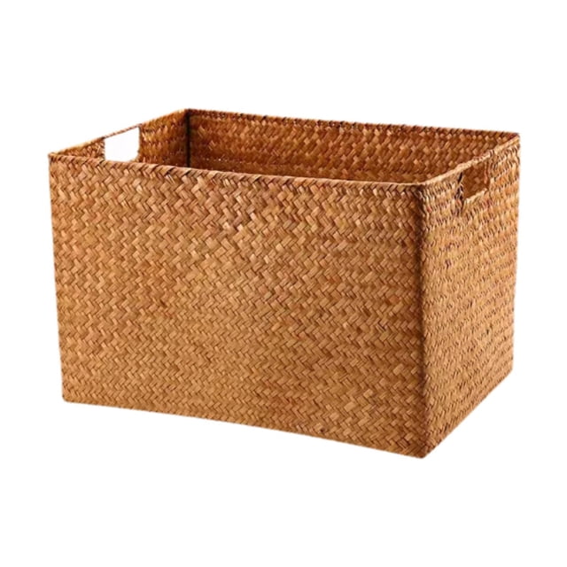 Cesta de almacenamiento de artículos diversos Organizador de almacenamiento Versátil con asas Organizador de juguetes para mesa de encimera Cocina 44 cm x 30 cm x 28 cm