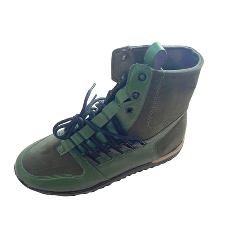 

Boots Women s Casual Warm Cotton Shoes Lace-Up Wedge Heel Ankle
