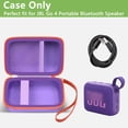 thumbnail image 2 of Funda de transporte ALKOO compatible con el altavoz portátil JBL Go 4, 2 of 7
