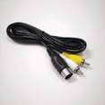 thumbnail image 4 of Câble Audio Vidéo AV de Haute Qualité pour SEGA Mega Drive 1 Cordon RCA pour Genesis 1, 4 of 5