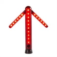 thumbnail image 3 of Bastón de Tráfico, Bastones de Seguridad de Tráfico LED, Bengalas de Emergencia para Señales de Carretera, Luz de Advertencia LED de Mano con Hoja Extensible, 3 of 5