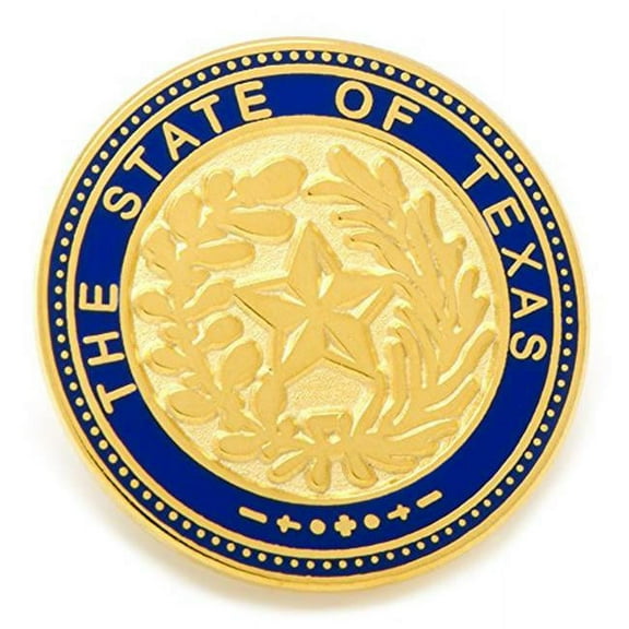 State of Texas Seal Lapel Pin