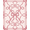 Rose Pink, Pattern 16, variant on ODIKA Pink Feminine Crisscross Adorned Round Ribbon Shaped Bows Stain Resistant Low Profile for Dorm Room, Small Living Apartment