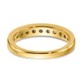 thumbnail image 5 of Solid 14k Yellow Gold Lab Grown Diamond 3/4 Ct. Channel Set Wedding Band Ring Size 8.5, 5 of 7