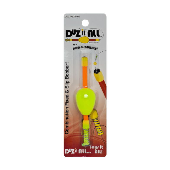Duz-It-All 1.25" Yellow Slip Bobber