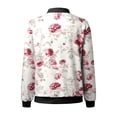 thumbnail image 5 of Jindong Veste à Fermeture Éclair Imprimée pour Femmes Automne et Hiver, 5 of 5