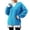 Sky Blue, variant on Women Sweater Solid Cable Knit Casual Loose Long Sleeve Tops Fall Winter Pullover Knitwear Blouse Daily Wear