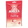 thumbnail image 4 of HALLS Throat Soothing (Previously HALLS Breezers) Creamy Strawberry Throat Drops, 25 Drops, 4 of 14