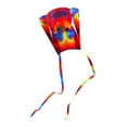 thumbnail image 2 of DEBGFS Rainbow Parafoil Kite Polyester Ripstop Flying Kite Kid Adult Outdoor Flying Toy  Stripe,#2, 2 of 9
