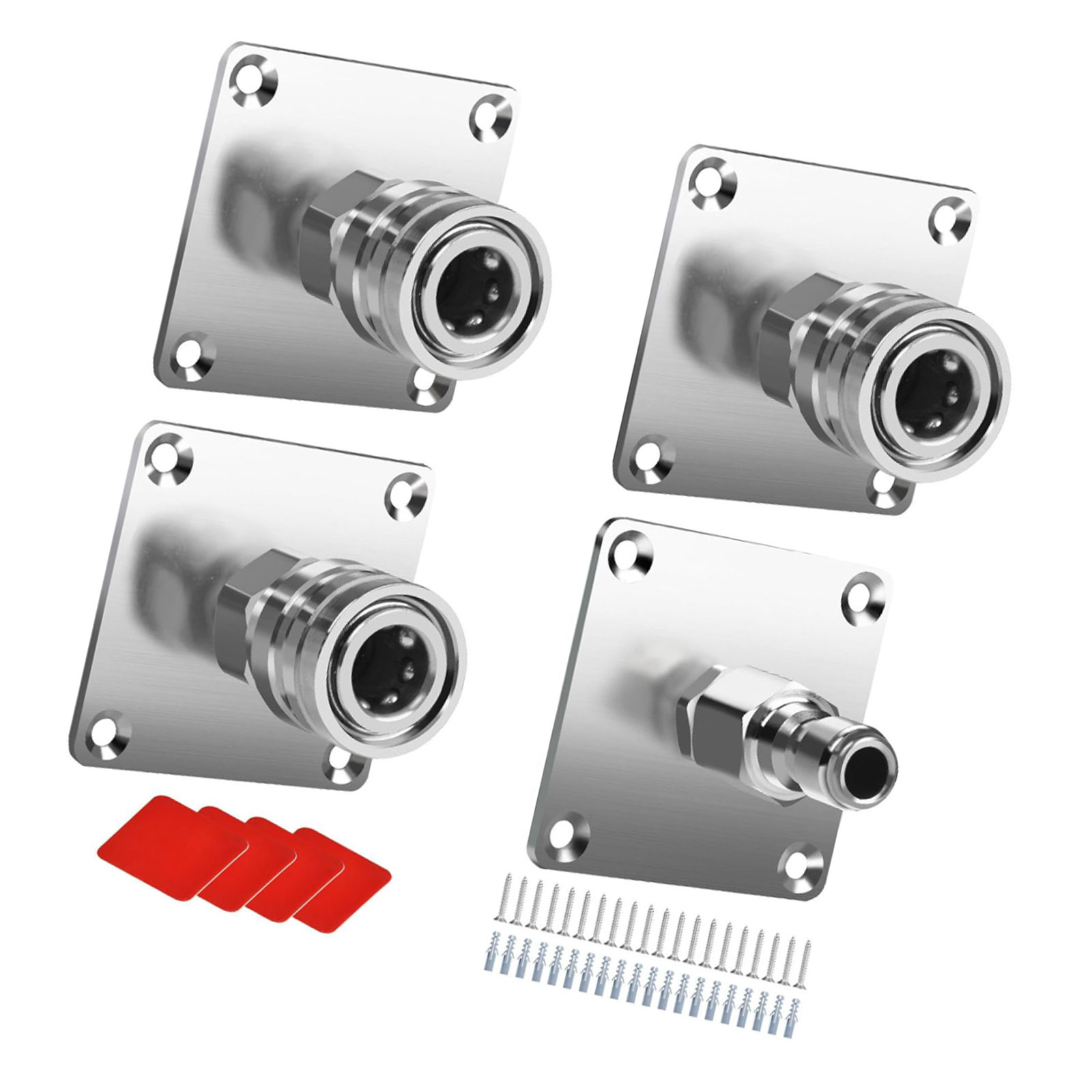 Sturdy Metal Wall Bracket for Pressure Washers Universals Mounting Systems with Quick Connection Interfaces