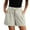Grey, variant on Seductiva Shorts for Women Womens Casual Wide Leg Shorts Drawstring Elastic Waist Summer Trendy Trouser Short with Pockets Summer Shorts for Women