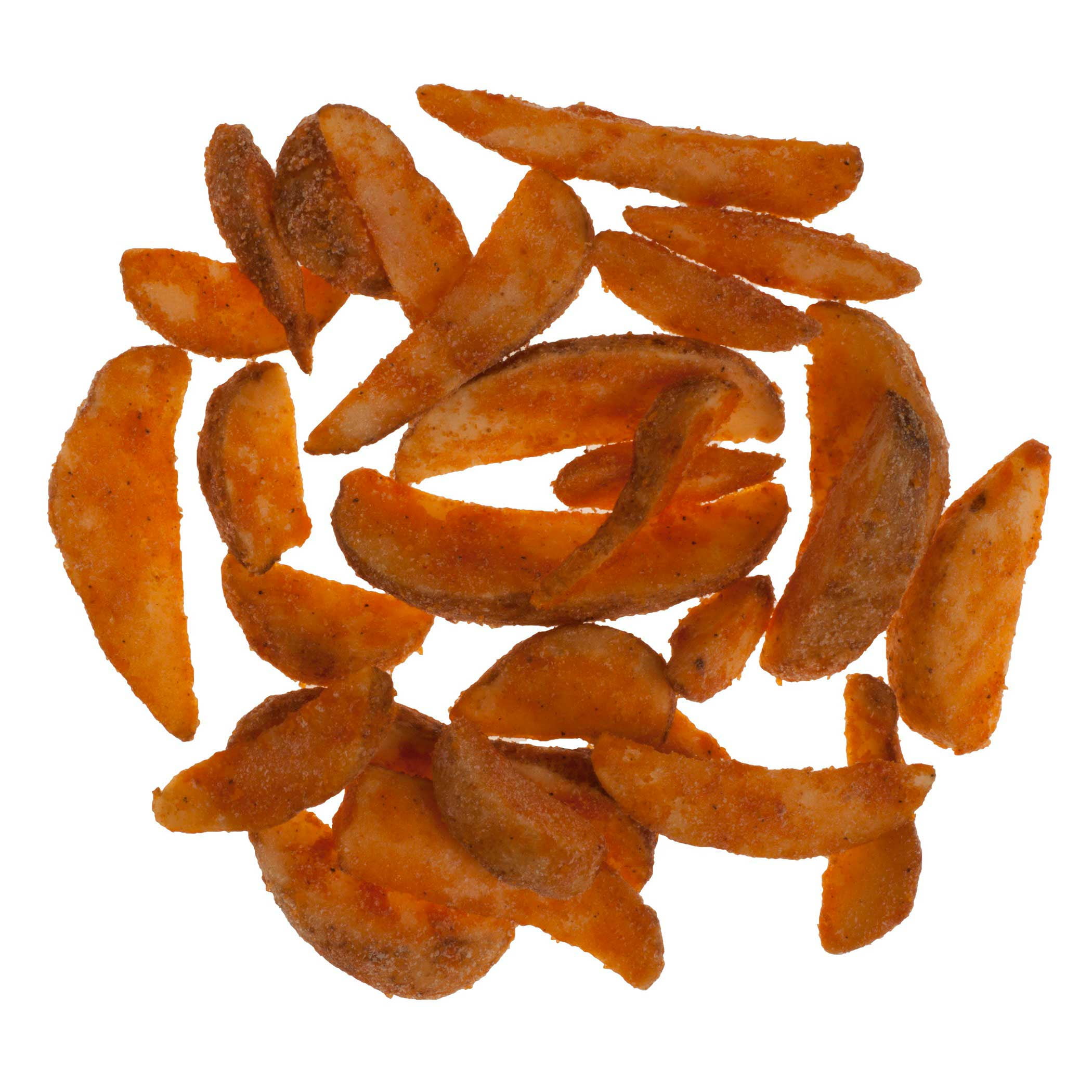 McCain Crispy Bakeable Seasoned Wedges, 5 Pound -- 6 per case.