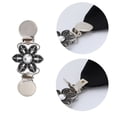 thumbnail image 3 of Minnieouse Bufanda Anillo Plata Exquisita con diamantes de imitación Suéter Clips Accesorios de estilo vintage Regalos de San Valentín para Accesorios de disfraces, 3 of 6