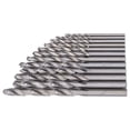 thumbnail image 2 of Twist Bits, 135 Degree Drilling Bit Set Wear Resistant Fully Ground Cutting Accurate Positioning With Case For Metal Silver, 2 of 8