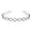 Black3, variant on Unisex Black Metal Wire Headband for Everyday Wear – Sleek Minimalist Hair for and with Comfortable Fit Men's Headband Metal 90's Headbands Milk and Cookies Headband Head Hear Knotted