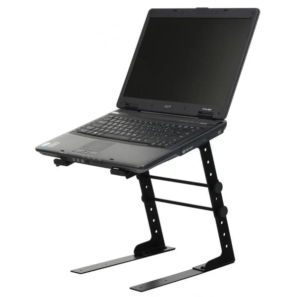 mr. dj lts-109si dj laptop stand for musical instruments reading (silver)