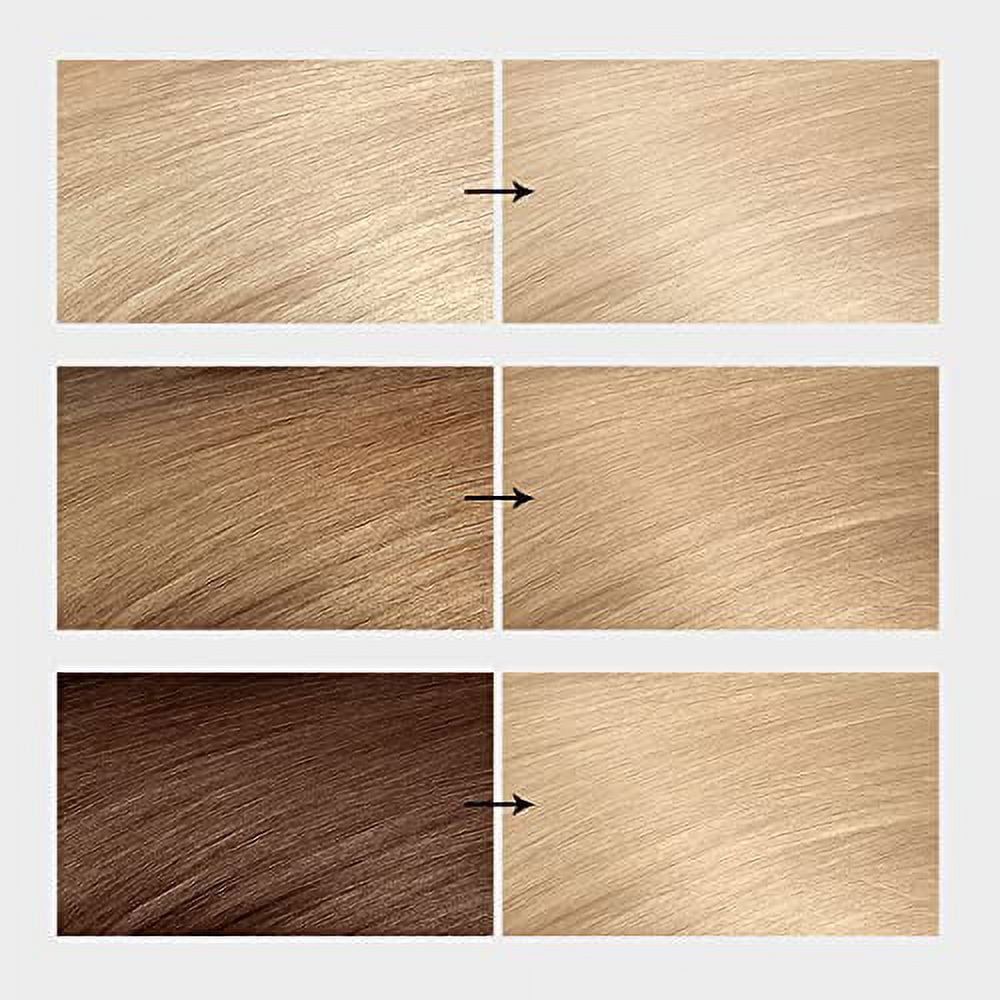 Revlon Colorsilk Beautiful Permanent Long Lasting Color Hair Dye with 3D Color and Keratin, 04 Ultra Light Natural Blonde, 2 PACK