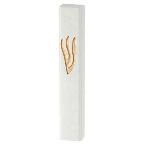 Art Judaica 24085 20 cm Polyresin Stone Like Mezuzah