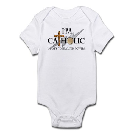 

CafePress - Catholic Body Suit - Baby Light Bodysuit