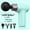 Green, variant on CNV Handheld Mini Percussion Massager with 4 Interchangeable Heads, Professional Muscle Activation Tool for Travel and Home Gym, High-Torque Quiet Motor, Type-C Rechargeable