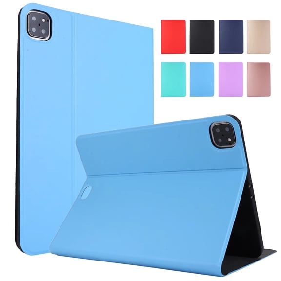 Dteck Smart Case for iPad Pro 13 Inch Case(M4) 2024, Shockproof Slim Stand Hard Back Shell Smart Folio Flip Protective 
 Cover,Skyblue