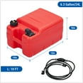 thumbnail image 2 of Roromall 6 Gallon Marine Tank, Marine Portable Tank  with Line, Outboard Marine Boat Transfer Tank, I-Shaped Handle, 24L, Red, 2 of 7