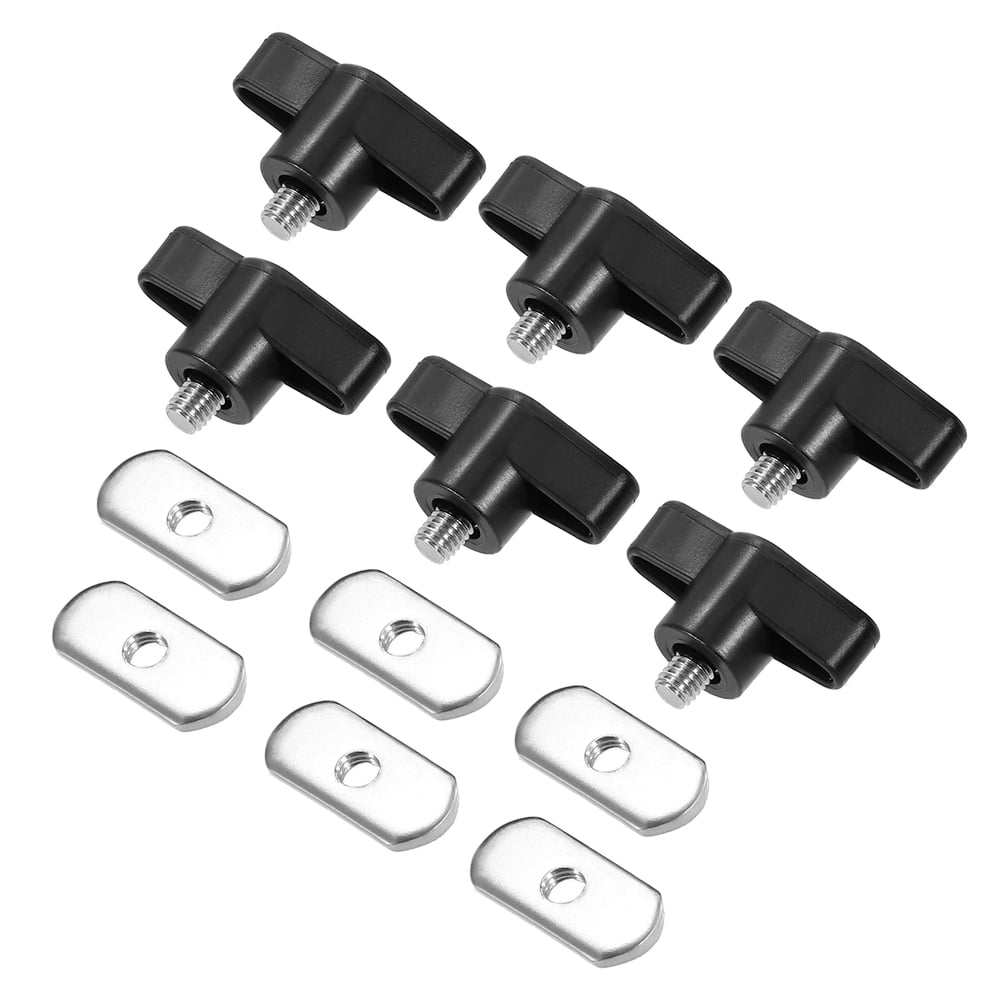 AppleLand Sets Kayak Screws Nuts Hardware Rail Canoe Kayak Track Mounting System Fishing Boat Accessories