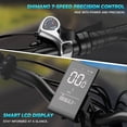 thumbnail image 5 of Foldable Electric Bike for Adults, 983W Peak Motor, 70 Miles Max Range, 20Mph, 48V Removable Battery, 20" Fat Tire Ebike with Shimano 7-Speed, 5 of 12