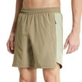 thumbnail image 1 of Mens Shorts, Mens Casual Solid Color Casual Drawstring Pockets Elastic Sports Shorts, 1 of 6