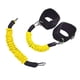 thumbnail image 4 of Bandas de resistencia para piernas con tobilleras, cinturones de entrenamiento de salto, rebote de tobillos Amarillo, 4 of 9