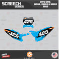 thumbnail image 3 of Kalair GFX Graphics Kit for KTM Motorcross 2-Stroke 125SX,250SX and 300SX (2023) Screech Series, 3 of 5
