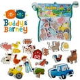 thumbnail image 5 of Buddy & Barney: Farm Bath Time Stickers - 19 Reusable Foam Stickers, Mesh Storage Bag, Animal Scene, Fun Tub & Water Toy, Toddlers & Kids Age 3+, 5 of 5