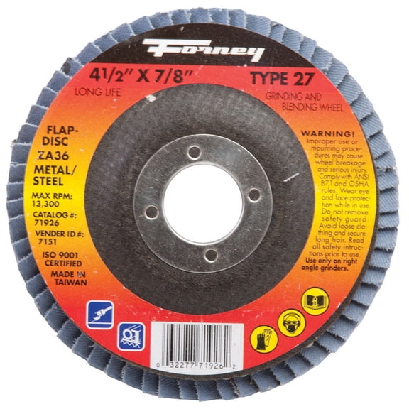 FLAP DISC 4.5X5/8 60GRIT