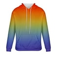 thumbnail image 3 of Njoeus Men's Color Block Pullover Hoodies Sports Soft Hooded Sweatshirts with Pocket S-4XL, 3 of 4